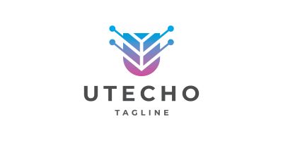 Utecho - Letter U Logo Template