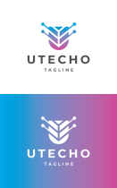 Utecho - Letter U Logo Template Screenshot 3