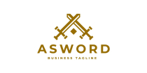Asword - Letter A Logo Template Screenshot 1