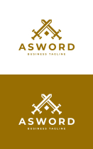 Asword - Letter A Logo Template Screenshot 3