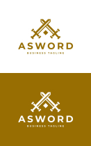 Asword - Letter A Logo Template Screenshot 3