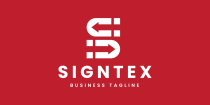 Signtex - Letter S Logo Template Screenshot 2
