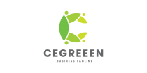 Cegreen - Letter C Logo Template Screenshot 1