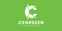 Cegreen - Letter C Logo Template Screenshot 2