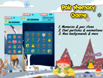 Pair Memory Game - Unity Complete Project Screenshot 4