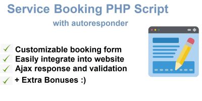 Service Booking Script with Autoresponder