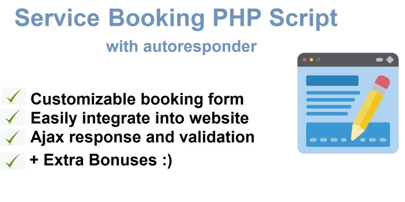 Service Booking Script with Autoresponder