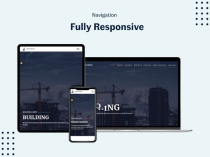 Arch Group - One Page Responsive HTML Template Screenshot 4