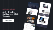 Arch Group - One Page Responsive HTML Template Screenshot 6