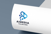 AI Media Pro Logo Template Screenshot 3