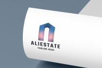 Ali Real Estate Pro Logo Template Screenshot 3