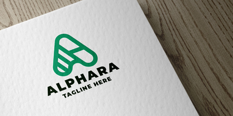 Alphara Letter A Pro Logo Template