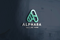 Alphara Letter A Pro Logo Template Screenshot 1