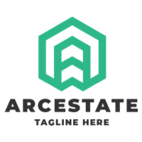 Arc Real Estate Pro Logo Template
