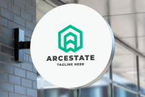 Arc Real Estate Pro Logo Template Screenshot 2