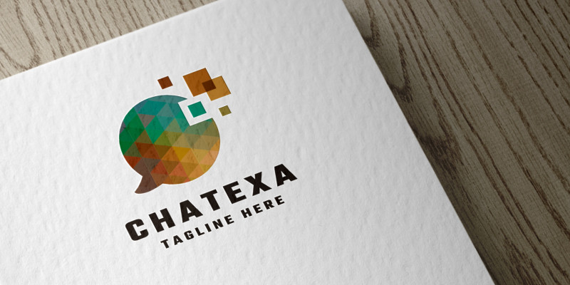 Chatexa Pro Logo Template