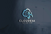 Cloudexa Pro Logo Template Screenshot 1
