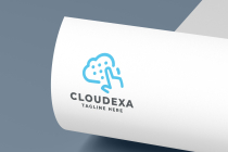 Cloudexa Pro Logo Template Screenshot 3