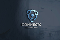 Connecto Letter C Pro Logo Template Screenshot 1