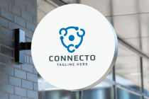 Connecto Letter C Pro Logo Template Screenshot 2