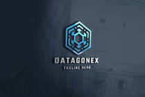 Datagonex Pro Logo Template Screenshot 1