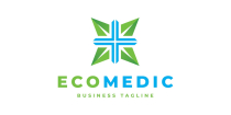 Eco Medical Logo Template Screenshot 1