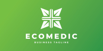 Eco Medical Logo Template Screenshot 2