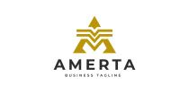 Amerta  - Letter A Logo Template Screenshot 1
