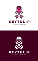 Key Tulip Logo Template Screenshot 3