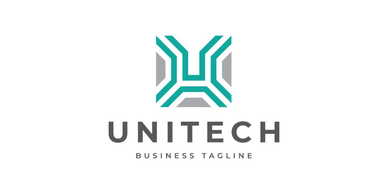 Unitech - Letter U Logo Template