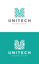 Unitech - Letter U Logo Template Screenshot 3