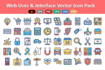 Web User and Interface Vector Icon Screenshot 5