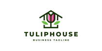 Tulip House Logo Template Screenshot 1