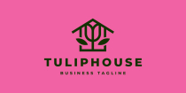 Tulip House Logo Template Screenshot 2