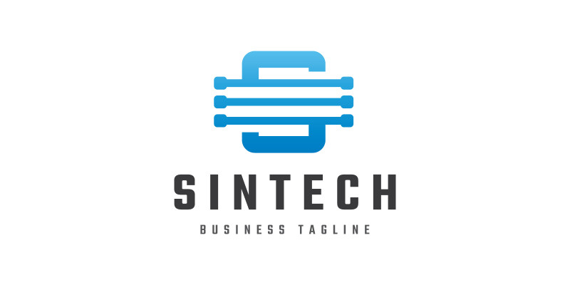 Sintech - Letter S Logo Template