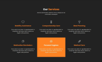 WiseCare - Elderly care landing page Template Screenshot 2
