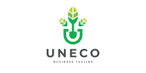 Uneco - Letter U Logo Template Screenshot 1