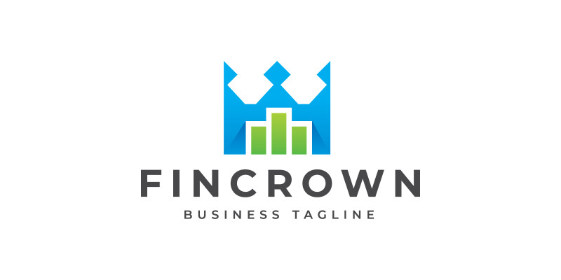 Crown Finance Logo Template