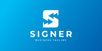 Signer - Letter S Logo Template Screenshot 2