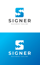 Signer - Letter S Logo Template Screenshot 3