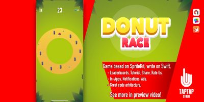 Donut Race - iOS Source Code
