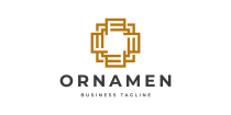 Ornamen - Letter O Logo Template Screenshot 1