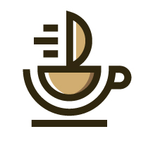 Sailing Coffee Logo Template