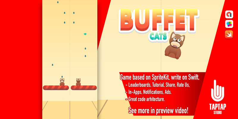 Buffet Cats - iOS Source Code