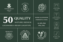 Quality Nature Elegant Branding Logo Maker Kit Screenshot 12