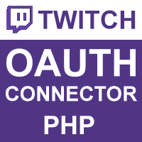 OAuth Connector for Twitch.tv - PHP