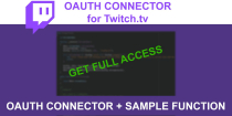 OAuth Connector for Twitch.tv - PHP Screenshot 2