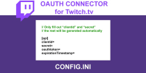 OAuth Connector for Twitch.tv - PHP Screenshot 3
