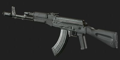  AK-103 3D Model Low Poly 