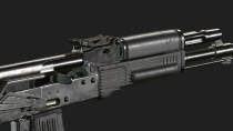 AK-103 3D Model Low Poly  Screenshot 4